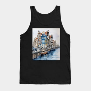 Amsterdam Watercolor Tank Top